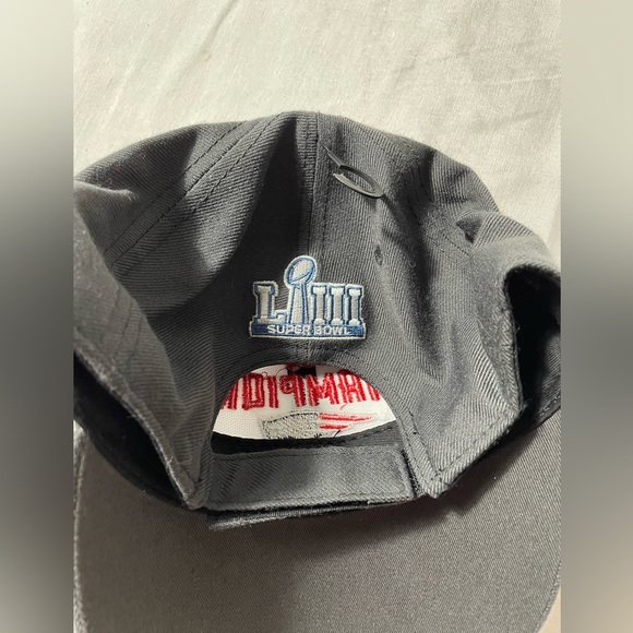 NWOT New England Patriots Super Bowl 53 Champions 6x Champions Strapback Hat - Picture 3 of 3